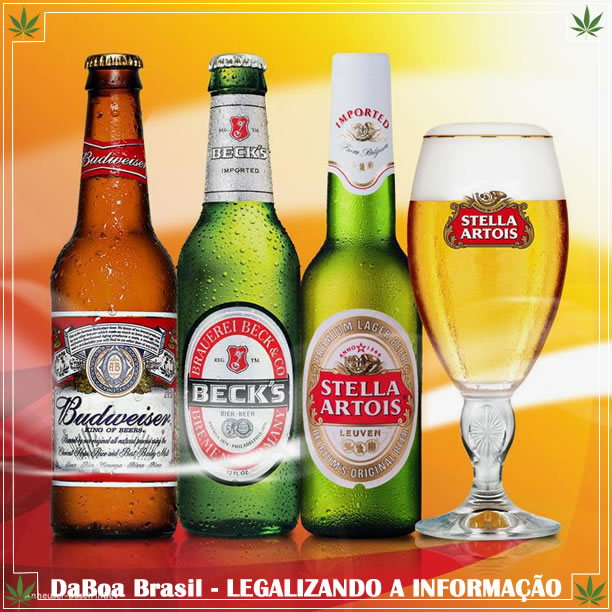 A cervejaria AB InBev visa o mercado legal da maconha