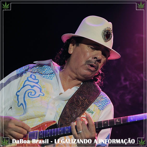 Carlos Santana lançará sua própria variedade de maconha