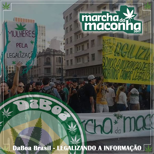 Marcha da Maconha espalha a marofa em Curitiba