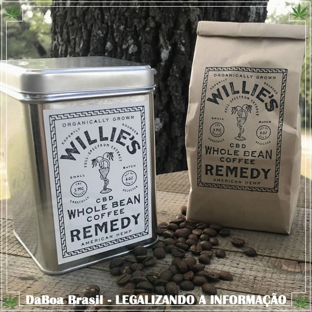 Willie Nelson lança café com infusão de cânhamo