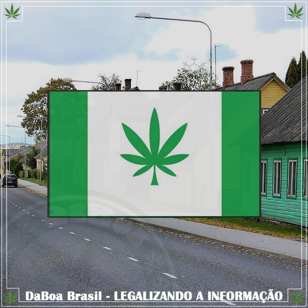 Cidade de Kanepi, na Estônia, escolhe a folha de maconha como seu emblema oficial