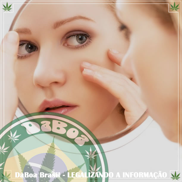 Produto a base de maconha para combater a acne